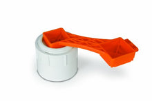 Load image into Gallery viewer, Camco RhinoFLEX 6-in-1 Sewer Cleanout Plug Wrench with Easy Grip Handle- Easily Loosen Any RV Dump Station Cap with Universal Design, 3" or 4" Male and Female Sewer Cleanout Plugs (39755) , Orange
