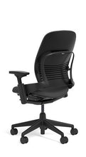 Load image into Gallery viewer, Steelcase Leap Chair, Black Fabric,FBA_,5" Cylinder -
