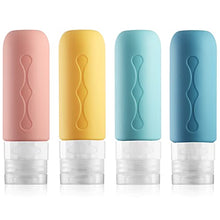 Load image into Gallery viewer, Gemice Travel Bottles for Toiletries Tsa Approved Travel Size Containers BPA Free Leak Proof Travel Tubs Refillable Liquid Travel Accessories for Cometic Shampoo and Lotion Soap
