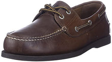 Load image into Gallery viewer, Dockers Men’s Vargas Leather Handsewn Boat Shoe,Rust, 10 M US
