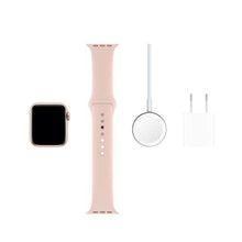 Load image into Gallery viewer, Apple Watch Series 5 (GPS + Cellular, 40mm) - Gold Aluminum Case with Pink Sport Band

