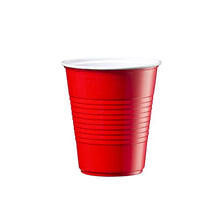Load image into Gallery viewer, Disposable Party Plastic Cups [40 Pack - 12 oz.] Red Drinking Cups
