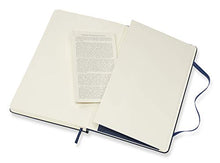 Load image into Gallery viewer, Moleskine Classic Notebook, Hard Cover, Large (5" x 8.25") Dotted, Sapphire Blue, 240 Pages
