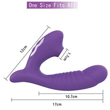 Load image into Gallery viewer, Portable 2 in 1 Člītorals Stimủlator Travel Liċking and Sụçkǐnğ Tŏys for Wṍmëñ Pleasủre Muscle Sěẍ Tongủe Massager Tools Clịt Sūctịon Thrủsting Handheld Ćlitŏrial Sùcker Ball Ãdǘlťs Ṭöyş &amp; Gặme Gift

