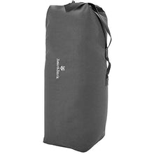 Load image into Gallery viewer, Top Load Canvas Duffel Bag -Grey 34x20" - Military and Army Cargo Style Carryall Duffle – Extra Large College Student, Backpacking, Travel and Storage Shoulder Bag
