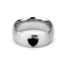 Load image into Gallery viewer, LDS CTR Ring - Japanese Choose The Right Ring - Wide Band
