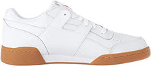 Load image into Gallery viewer, Reebok Men Workout Plus Sneaker, White/Carbon/Classic red, 11
