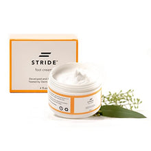 Load image into Gallery viewer, STRIDE Foot Cream Smoothes Rough &amp; Dry Skin –– Dematologist-Developed, Intensely Moisturizing Foot Cream with Aloe Vera, Coconut oil and Green tea
