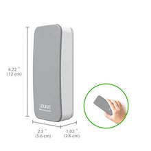 Load image into Gallery viewer, LOUKIN Magnetic Dry Erase Eraser, Whiteboard Eraser, Glass Board Eraser(Gray), Free 3.4 oz Whiteboard Cleaner Included, for Classroom, Home and Office Use
