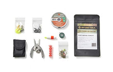 Load image into Gallery viewer, OFF GRID TOOLS Mini Fishing B.O.S.S Bug Out Bag Survival Fishing Kit. 45 Piece Fishing Kit
