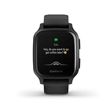 Load image into Gallery viewer, Garmin Venu Sq Music, GPS Smartwatch with Bright Touchscreen Display, Features Music and Up to 6 Days of Battery Life, Black
