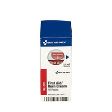Load image into Gallery viewer, First Aid Only FAE-7011 SmartCompliance Refill Burn Cream, White, 10 Count, 1/32 oz. (.9 g)

