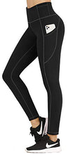 Load image into Gallery viewer, IUGA Yoga Pants for Women with Pockets Leggings for Women High Waisted Workout Leggings for Women Black
