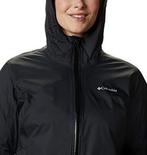 Load image into Gallery viewer, Columbia Women's EvaPOURation Jacket, Waterproof &amp; Breathable,Black,Medium

