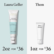 Load image into Gallery viewer, LAURA GELLER The Ultimate Eyeshadow Palette, Warm &amp; Wonderful - 31 Baked Eyeshadows - Matte &amp; Shimmer + Spackle Super-Size Skin Perfecting Makeup Primer with Hyaluronic Acid, Hydrate (2 PC)
