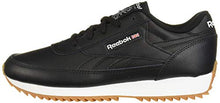 Load image into Gallery viewer, Reebok Women's Classic Renaissance Ripple Sneaker Black/White 8 M US
