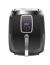 Load image into Gallery viewer, Elite Gourmet Oil-Less Healthy Cooker, Timer &amp; Temperature Controls, PFOA/PTFE Free, 5.5 Quart, black
