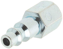 Load image into Gallery viewer, Primefit IP1414FS-B25-P (25 Pack) Industrial Style Air Quick Connect Plugs/Nipples 1/4" x 1/4" Female NPT
