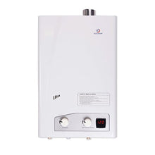 Load image into Gallery viewer, Eccotemp fvi12-NG FVI-12 Natural Gas, 3.5 GPM, High Capacity Tankless Water Heater, White
