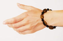 Load image into Gallery viewer, Tiger Eye Onyx Bracelet
