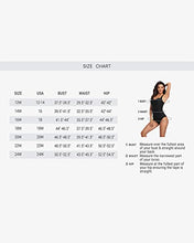 Load image into Gallery viewer, Yonique Women Plus Size One Piece Swimsuits Tummy Control Bathing Suit Front Crossover Swimwear Strapless Monokinis Purple 20W
