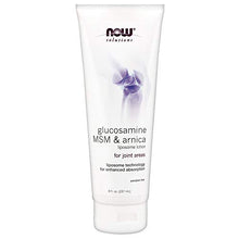 Load image into Gallery viewer, NOW Glucosamine, MSM &amp; Arnica Liposome Lotion, 8-Ounce (Pack of 2)
