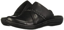 Load image into Gallery viewer, Clarks Women's Laurieann Step Clog, Black Leather, 8
