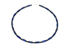 Load image into Gallery viewer, Lapis Lazuli Necklace for Men, Healing Gemstone Necklace,
