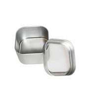 Load image into Gallery viewer, Empty 8-Ounce Capacity Square Silver Metal Tins with Clear Window for Candle Making, Candies, Gifts &amp; Treasures (6 Pack)
