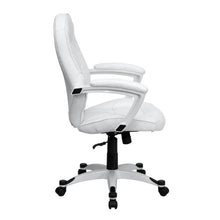 Load image into Gallery viewer, Flash Furniture Nightingale CXO 6200D Series Executive Black Mesh Office Chair with Adjustable Headrest
