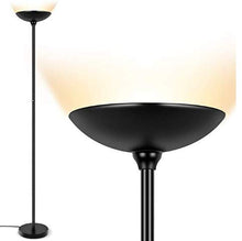 Load image into Gallery viewer, Floor Lamp - Torchiere Floor Lamp, 24W Dimmable Floor Lamp, 2160 Lumens, 3000K Warm White, Energy-saving, Metal Material, LED Floor lamp for Living Room, Standing Lamps for Bedrooms, Reading &amp; Office
