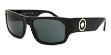 Load image into Gallery viewer, Versace Man Sunglasses, Black Lenses Acetate Frame, 56mm
