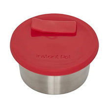 Load image into Gallery viewer, Instant Pot Official Stainless Steel Baking Cups with Silicone Lids, Set of 3, Red
