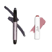 Load image into Gallery viewer, Julep Eyeshadow 101 Crème to Powder Waterproof Eyeshadow Stick, Charcoal &amp; It's Balm Lip Balm Crayon, Full-Coverage Lipstick &amp; Lip Moisturizer with Semi Gloss Finish, Dusty Orchid Shimmer
