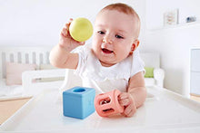 Load image into Gallery viewer, Hape Geometric Rattle | Colorful Rattle Toys for Newborn, Infants &amp; Toddlers, 3 Piece Early Educational Toy Set
