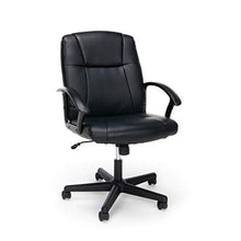 Load image into Gallery viewer, OFM Essentials Collection Executive Office Chair, Bonded Leather, in Black
