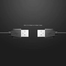 Load image into Gallery viewer, havit RGB Gaming Mouse Pad Soft Non-Slip Rubber Base Mouse Mat and 2-Feet USB 2.0 Type A Male to Type A Male Cable
