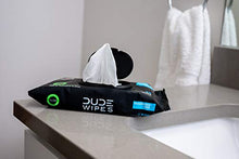 Load image into Gallery viewer, DUDE Wipes Flushable Wipes 48 Count Dispenser, Unscented Wet Wipes with Vitamin-E &amp; Aloe for at-Home Use, Septic and Sewer Safe
