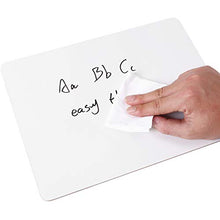 Load image into Gallery viewer, Grope Small Dry Erase White Board for Students 9x12 inches Dry Erase Lap White Board Kids Dual Sided Blank Mini Whiteboard for School (Double Blank Dry Erase Board)
