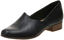 Load image into Gallery viewer, Clarks womens Juliet Palm Loafer, Black Leather, 8.5 US
