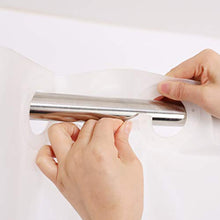 Load image into Gallery viewer, Hotel Grade No Hooks Needed Waterproof Shower Curtain or Liner,Frost (PEVA, 71" x 74")
