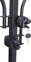 Load image into Gallery viewer, KAC Overdrive Sports K2 2” Hitch Mounted Rack 2-Bike Platform Style Carrier for Standard, Fat Tire, and Electric Bicycles – 60 lbs/Bike Heavy Weight Capacity – Smart Tilting – RV Use Prohibited
