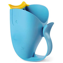 Load image into Gallery viewer, Skip Hop Moby Bath Rinse Cup: Tear-free Waterfall Rinser, Blue
