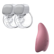 Load image into Gallery viewer, Momcozy Lactation Massager with Heat &amp; Hands-Free Wearable Breast Pump 2 Pack, Grey
