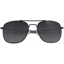 Load image into Gallery viewer, HUMVEE HMV-52B-BLACKÂ Polarized Bayonette Style Military Sunglasses with Gray Lenses and Black Frame, 52mm (HMV-52B-BLACKÂ )
