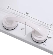 Load image into Gallery viewer, Large Glass Door and Window Handles, Bathroom Sliding Doors, cabinets, wardrobes, Suction Cups, Non-Marking Handles, Non-Porous Absorption Handles, Shower Grab Bars (White)
