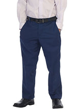 Load image into Gallery viewer, Gioberti Boys Flat Front Dress Pants, Royal Blue, 14
