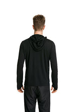 Load image into Gallery viewer, TRAILSIDE SUPPLY CO. Men's Zip Up Hoodie Stretch Sweatshirts,Lightweight Black Large
