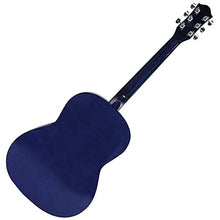 Load image into Gallery viewer, RockJam Acoustic Guitar Superkit Includes Stand, Gig Bag, Tuner, Picks, Plectrum Holder, Spare Strings &amp; Online Lessons 6 String Pack, Right, Blue, Full (RJW-101-BL-PK)
