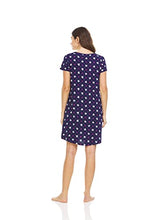 Load image into Gallery viewer, PURE CHAMP Sleepwear Night Shirts for Women – 4-Pack Soft Printed nightgowns for women
